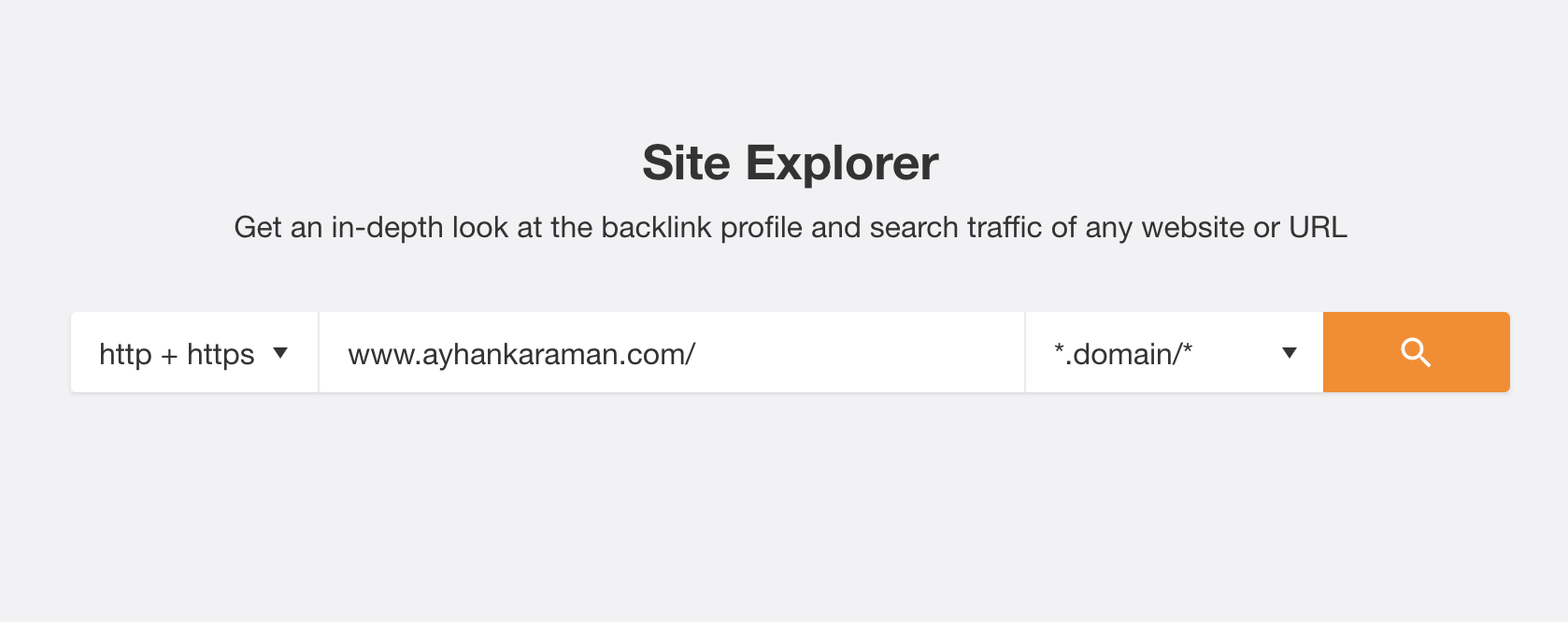 backlink analizi ayhan karaman