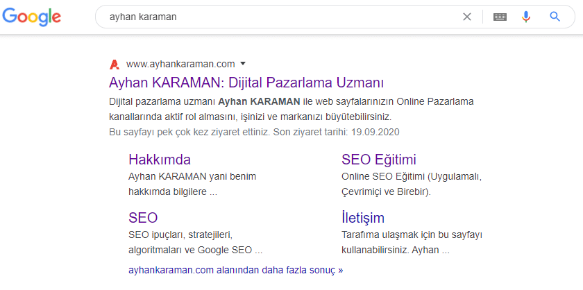 Site Linkleri