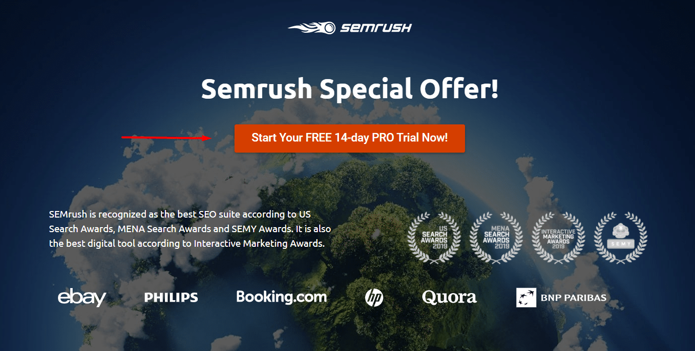 semrush 14 gün deneme